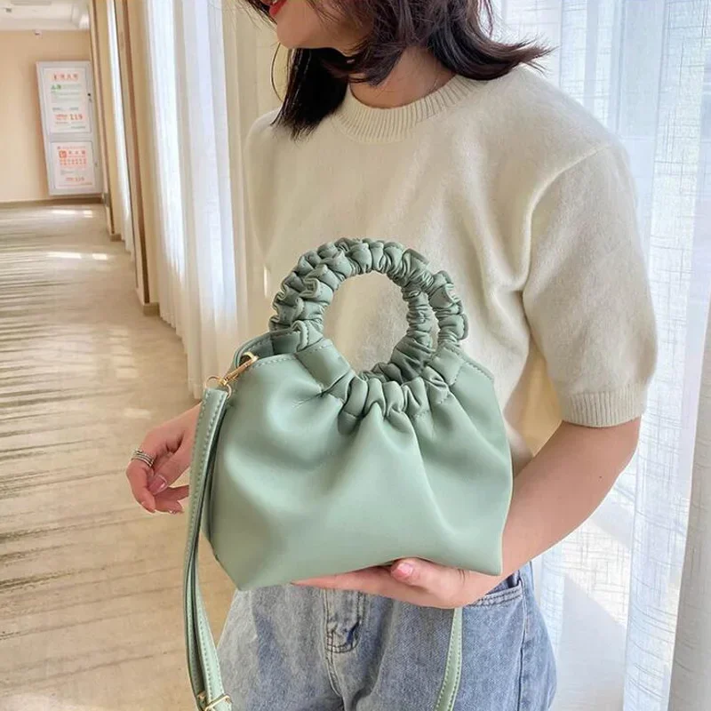 Key Holder Leather Pouch - Маленькие женские сумки через плечо с