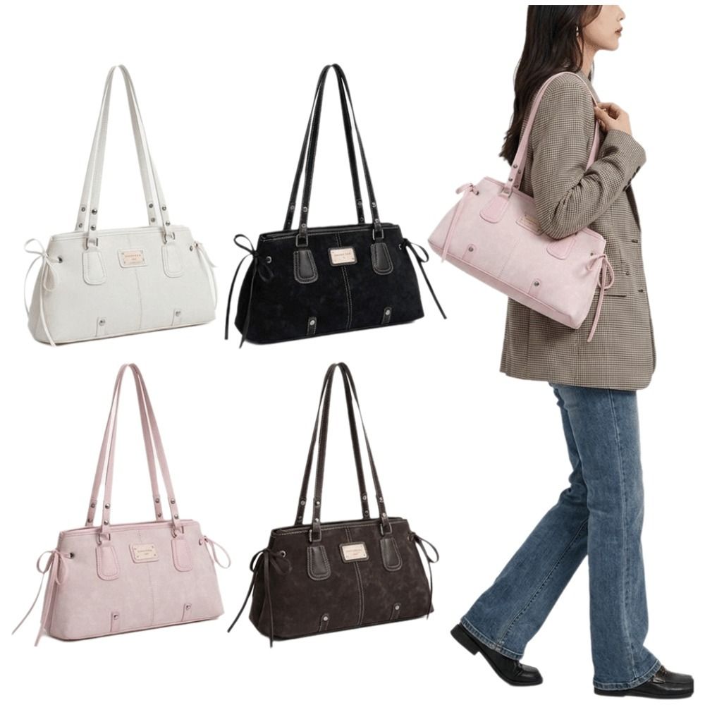 Structured Handbag Top Handle - Минималистичная сумка-тоут из искусственной кожи с