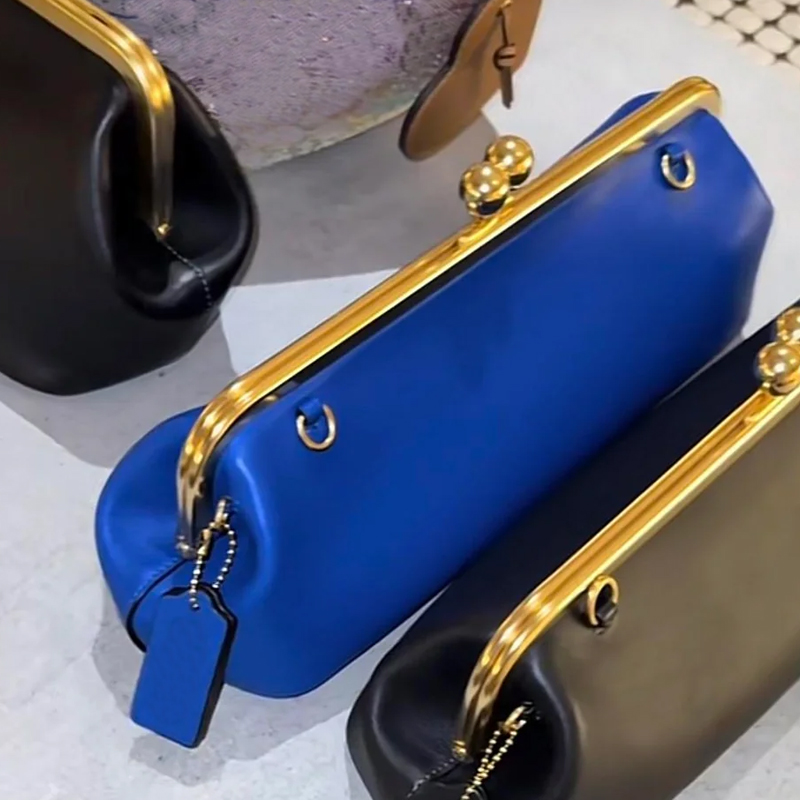 Luxury Bags Outlet - Сумки-клатчи Kisslock 30 см для женщин,