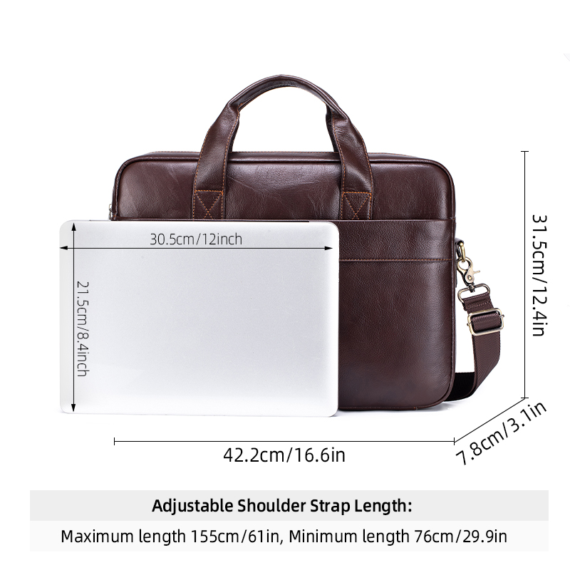 Мужской портфель из натурально – обзор и цена Luxury Bags For Laptop