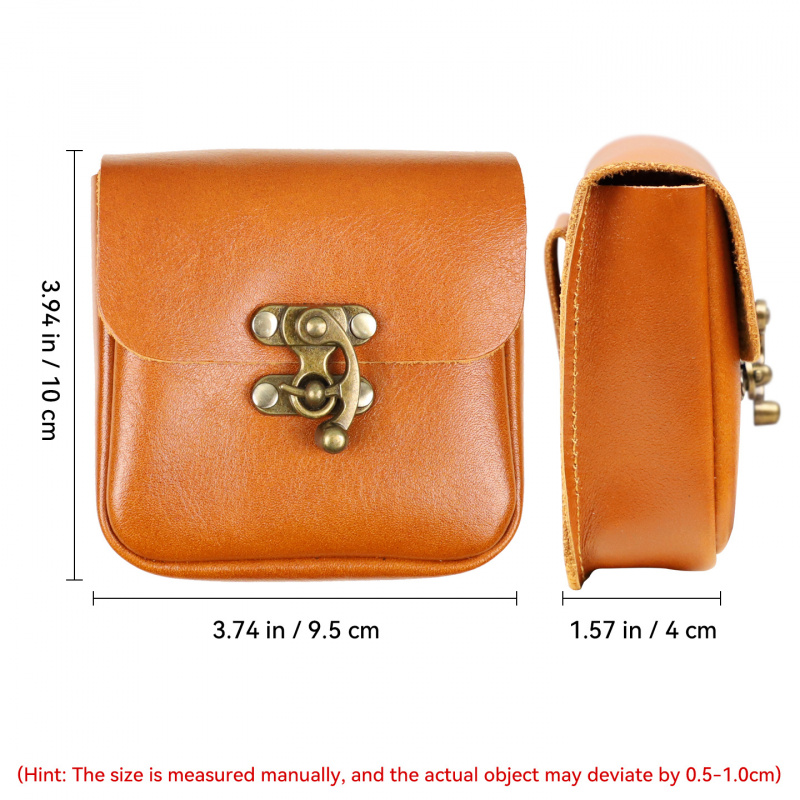 Мягкая поясная сумка из натура – обзор и цена Key Holder Leather Pouch