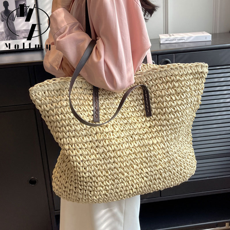 Соломенные тканые сумки-тоут,  – обзор и цена Luxury Bags Made