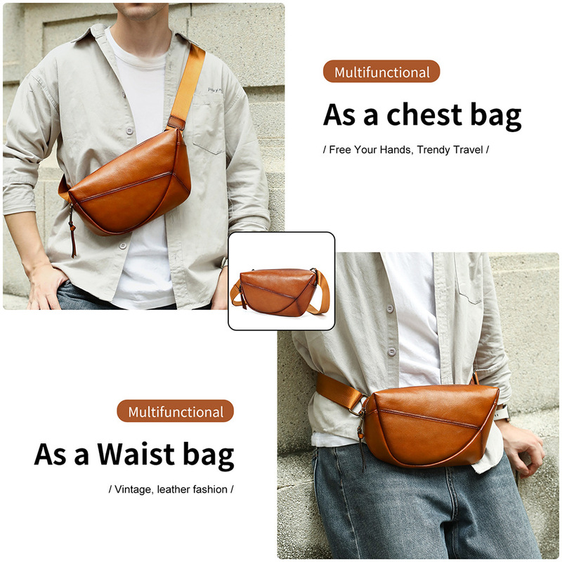 Винтажная мужская нагрудная су – обзор и цена Saddle Bag Distressed