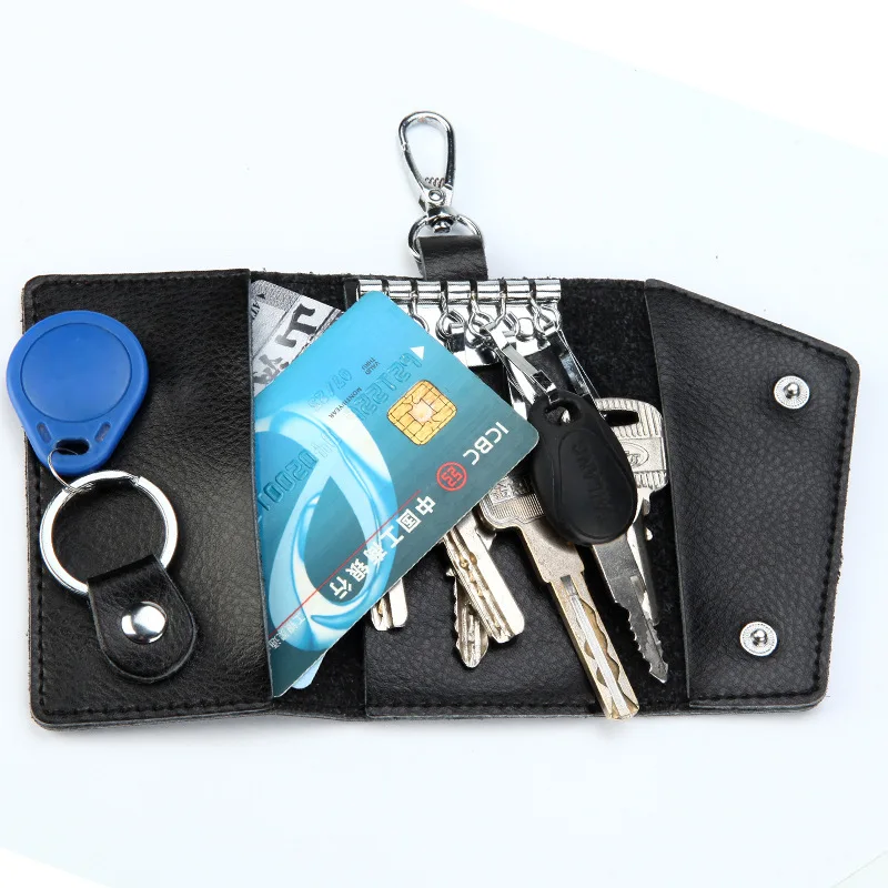 Кожаный брелок-органайзер для  – обзор и цена Key Holder Leather Pouch