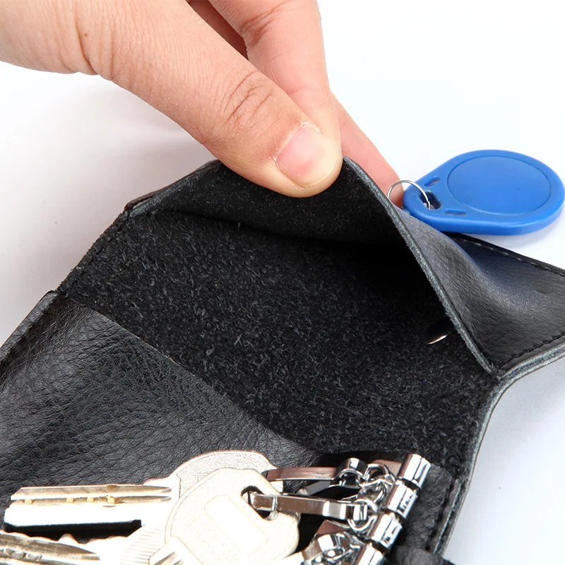 Кожаный брелок-органайзер для  – обзор и цена Key Holder Leather Pouch