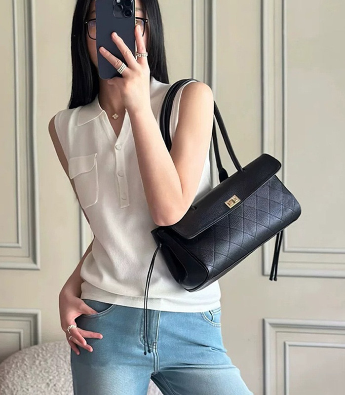 CLAREGQI 2026 Новая женская су – обзор и цена Structured Handbag Top Handle